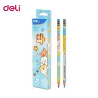 ราคา Deli ดินสอไม้ 2B ดินสอไม้ลายการ์ตูน Mi You กล่อง 12 แท่ง No C012 (16214763327)