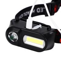 ราคา ไฟฉายคาดหัว COB Outdoor USB Rechargeable ไฟฉาย (16455735665)