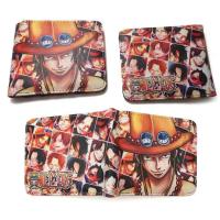 ราคา กระเป๋าลายการ์ตูนวันพีชสำหรับเด็กกระเป๋าเงินมีสองพับสไตล์ญี่ปุ่นมังงะลูฟี่ชอปเปอร์ Ace สั้น (11672818271)