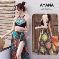 ราคา ชุดว่ายน้ำแฟชั่น เซ็กซี่ สไตล์เกาหลี ชาติพันธุ์พร้อมส่งจากไทย ชุดว่ายน้ำเซ็ต3ชิ้น สีส้ม แซ่บมาก (14405183739)