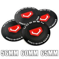 ราคา Auto parts Black 4PCS Vossen 56mm 60mm 65mm Aluminum Wheel Center Cap Decal Badge Sticker for VOSSEN Rims Wholesale Hubcap Sticker (16576393617)