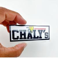 ราคา sticker chaly สติเกอร์ติดรถ ชาลี ขนาด 8 cm (13215654088)