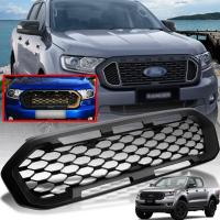 ราคา กระจังหน้า หน้ากระจัง รุ่น ฟอร์ด เรนเจอร์ FORD RANGER XLT ปี 2019 2021 สีดำด้าน ไม่รวมโลโก้ 1 ชิ้น (13356816322)