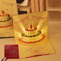 ราคา การ์ดวันเกิดเค้กน่ารัก3มิติพร้อมบัตรอวยพรเสียงเพลงและไฟแกะสลักด้วยมือการ์ดวันเกิดการ์ดอวยพรวันเกิดการ์ดอวยพร3มิติของขวัญสำหรับเพื่อนครอบครัว (20874921852)