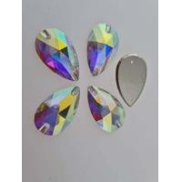 ราคา คลิสตัลน้ำมันก๊าด คริสตัลหยดน้ำสีรุ้ง คริสตัลหยดน้ำแบบเย็บสำหรับชุดลิเก หมอลำใช้ในงานเครื่องประดับต่างๆ (11035018581)
