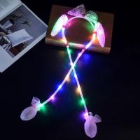 ราคา ที่คาดผมรูปกระต่ายไฟ LED ใหม่1ชิ้นมีหูขยับได้โบว์เรืองแสงสำหรับเด็กของขวัญคริสต์มาสสำหรับผู้ใหญ่กระต่ายตัวยาวของเล่นที่ติดผมห่วงสำหรับงานเลี้ยง (20368444194)