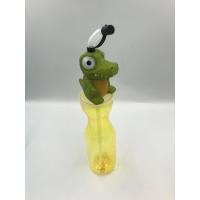 ราคา กระบอกน้ำหัวไดโนเสาร์แก้วน้ำลายการ์ตูน 500 ml ไดโนเสาร์ขวดน้ำพลาสติกหัว (16217557617)