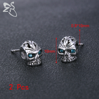 ราคา 1 2ชิ้นต่างหูรูปหัวกะโหลกพังค์ต่างหูรูปปลาหมึกรูปงูเหล็กกล้าไร้สนิมต่างหูแบบหนีบลายมังกรบินต่างหูกระดูกอ่อน Tindik Telinga (20447604473)
