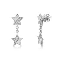 ราคา Jewellista ต่างหู Anda ดีไซน์รูปดาว เงินแท้ ประดับพลอย CZ (17242712199)