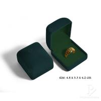 ราคา กล่องกำมะหยี่สีเทา กล่องแหวนกำมะหยี่ กล่องใส่ต่างหู กล่องใส่เครื่องประดับกำมะหยี่สีเขียว กล่องแหวนแต่งงาน ทรงสี่เหลี่ยม (19196179317)