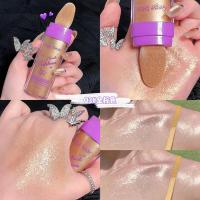 ราคา HKHO ผงกากเพชรผงแป้งไฮไลท์ชิมเมอร์คอนทัวร์แป้งฝุ่นแต่งหน้าสำหรับการแต่งหน้าไฮไลท์ร่างกายใบหน้า (18707537437)