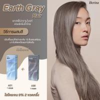 ราคา Berina เบอริน่า ยาย้อมผม A21 A38 สีเทาอ่อนประกายหม่น ควันบุหรี แพคคู่ x2 กล่อง (14014600522)