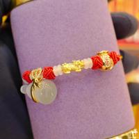 ราคา ข้อมือปี่เซียะแพนโดร่า เกลียวทองเหลือง น้ำหนักทอง 0 1 0 15 กรัม ทองคำแท้ 99 99 24K ยาว 15 18 cm ปรับได้ (7527178801)