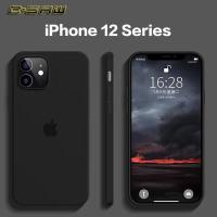 ราคา C SAWซิลิโคนเหลวเคสโทรศัพท์ปกคลุมสำหรับiPhone 12 Seriesป้องกันการล่มสลายนุ่มปกหลังสำหรับiPhone 12 Mini Pro Maxสีดำสีแดงเขียวม่วงสีขาวสีฟ้าปลอก (4809718832)