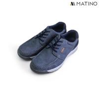 ราคา MATINO SHOES รองเท้าหนังชาย รุ่น MC S 7812 NAVY COFFEE (17288912206)