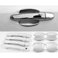 ราคา KLNU สำหรับ HONDA CIVIC 2012 2015แผ่นปิดมือจับประตูรถยนต์สีเงินโครเมี่ยมCIVIC FB ตกแต่งชามมือจับประตู (16199250169)
