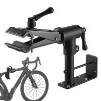 ราคา Wall Mount Bike Repair Clamp 2 in 1 Portable Bicycle Mechanics Work Stand Strong Load bearing Bicycle Mechanics Work Stand Carbon Steel Material For Road Bikes superb (20537137063)