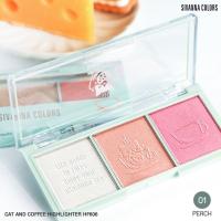 ราคา HF606 SIVANNA COLORS CAT AND COFFEE HIGHLIGHTER ซีเวนน่า คัลเลอร์ส แคทแอนด์ คอฟฟี่ ไฮไลท์เตอร์ (17451378541)