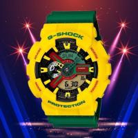 ราคา Casio GShock นาฬิกาข้อมือผู้ชาย รุ่น GA 110GB 1ADR Gold Black (20800629022)