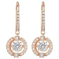 ราคา Swarovski Sparkling Dance ต่างหูแบบเจาะผู้หญิงรอบต่างหูแฟชั่นเครื่องประดับ (7602227345)