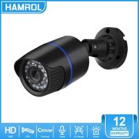 ราคา Hamrol 4K 8MP 5MP 4MP Audio POE IP Camera AI Face Detection IR Night Vision 48V POE Video Surveillance Outdoor CCTV Camera P2P XMeye (11332709984)