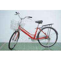 ราคา จักรยานแม่บ้านญี่ปุ่น ล้อ 24 26 นิ้ว มีเกียร์ สีแดง จักรยานมือสอง (19579686164)