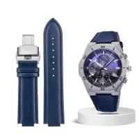 ราคา สายนาฬิกาหนังแท้สำหรับ Casio Edifice EFB 680 Watchbands ECB 10YD Series 39 S สร้อยข้อมือสแตนเลส12มม 14มม (18015781412)