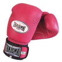 ราคา THAISMAI BG124 นวมชกมวย นวมซ้อมมวย อุปรณ์มวยไทย นวมต่อยมวย นวม หนังแท้ สีชมพู Boxing Gloves Pink Leather THAIFIGHTPRO (9789205746)