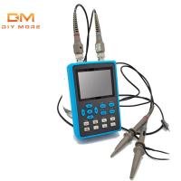 ราคา Diymore DSO2512G ประสิทธิภาพสูง Dual Channel Handheld Small Mini แบบพกพา Digital Oscilloscope 120M แบนด์วิดท์500M การสุ่มตัวอย่าง (16402508048)