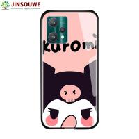 ราคา Jinsouwe เคสโทรศัพท์เคส Realme9pro สำหรับ Realme 9 Pro สำหรับเด็กหญิงเด็กชายการ์ตูน Koulomi My Melody ปลอกกระจกเทมเปอร์ (20954201188)