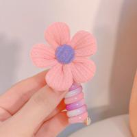 ราคา Haimeikang ยางรัดผมสายโทรศัพท์กิ๊ฟติดผมดอกไม้ดาวน่ารักขนาดเล็กสำหรับเด็กผู้หญิงเชือกรัดผมน่ารักยางรัดผมความยืดหยุ่นสูงขายส่ง (20578123525)