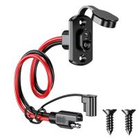 ราคา สายต่อสายแสงอาทิตย์สำหรับส่วนขยายแบตเตอรี่รถยนต์ Tender SAE DC Power แผงรถยนต์สายเชื่อมต่อ (19360149736)