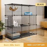 ราคา ส่งสินค้าภายใน 24 ชั่วโมง คอกกรงสัตว์เลี้ยง DIY 109 39 111CM ออกแบบกรงได้ตามต้องการ สำหรับสัตว์เลี้ยง สุนัข แมว กระต่าย สัตว์อื่น ๆกรงแมว กรงกระต่าย ตาข่ายล้อมไก่ กรงสุนัข (10035966233)