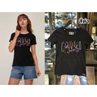 ราคา cc ooแท้100 เสื้อยืดผู้หญิงลายกราฟฟิก CC OO คอลใหม่ล่าสุด ไซส์xs xl (18860665247)