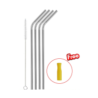 ราคา BAITONG หลอดดูดน้ำ YETI เยติ หลอดดูดน้ำแก้วเยติ หลอดดูดน้ำสแตนเลส หลอดสแตนเลส แบบงอ แบบตรง แปรงล้างหลอด แถมฟรี ซิลิโคนปลายหลอดทุกอัน (18427433007)