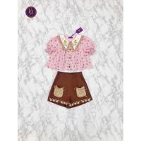 ราคา Twily Bear Set ชุดเซ็ต 2 ชิ้น เสื้อทรงปล่อยแขนตุ๊กตาสีชมพู กระดุมหน้า กางเกงขาสั้นสีน้ำตาล กระเป๋าหน้าสองข้าง ปักลายดอก (21187846117)