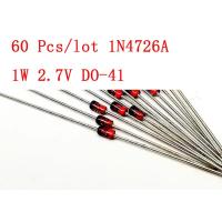 ราคา ไดโอดซีเนอร์ควบคุม60ชิ้น ล็อต1N4726A 1W 2 7V DO 41 ST (20535769130)