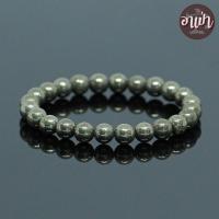 ราคา อาเป่า แร่ไพไรต์ เพชรหน้าทั่ง Pyrite ขนาด 8 มิล คัดหิน หินดูดทรัพย์ หินดูดโชค กำไลหินสี กำไลหินนำโชค หินไพไรต์ แร่เหล็กไพไรต์ หินสีทอง (7173190677)