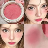ราคา DragonRanee สาวมันบดที่ปัดแก้มสีนู้ดครีมพีช Perona Riasan พาเลทท์ทาแก้มที่ปัดคอนทัวร์เครื่องสำอางที่ปัดแก้ม (21279205361)