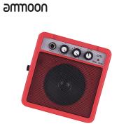 ราคา ammoon 5W Mini Guitar Amplifier Amp Speaker with 3 5mm 6 35mm Inputs 1 4 Inch Output Supports Volume Tone Adjustment Overdrive (19644088439)