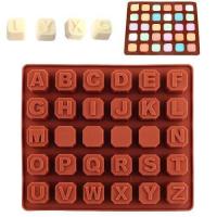 ราคา Freshyware แม่พิมพ์ซิลิโคน พิมพ์วุ้น ทำน้ำแข็ง ทำ chocolate food grade ก้อน ตัวอักษร Multicolor พิมพ์ขนมเค้ก พิมพ์ขนมต่างๆ พิมพ์วุ้นแฟนซี (18051620445)