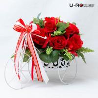 ราคา U RO DECOR รุ่น จักรยานเล็กจัดช่อ คละแบบ ยูโรเดคคอร์ กระถาง แต่งบ้าน ใส่ของ ดอกไม้ ประดิษฐ์ flower ช่อดอกไม้ Flower Vase Mixed Models (1548834350)