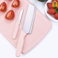 ราคา เขียง ใหญ่ อย่างดี เกรดA พร้อมชุดมีด 3 ไซค์ เขียงฟางข้าว มีที่ลับมีด (17546617278)