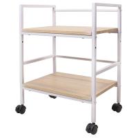 ราคา โปรโมชัน ชั้นวางของโล่ง GR 001 สีบีช ขาว 2 TIER SHELVING UNIT WITH CASTERS BEECH WHITE สินค้าโปรโมชั่น เฟอร์นิเจอร์อเนกประสงค์ ชั้นวางของ ราคาถูก (14209114228)