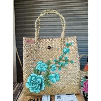 ราคา ใหม่ กระเป๋ากระจูดสาน ทรงจีบข้าง ขนาด 11 10 สานแน่น งานดีมาก (20869567826)