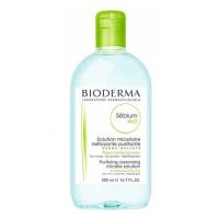 ราคา Bioderma Sebium H2O Makeup Remover Cleansing Water ไบโอเดอร์มา ซีเบี่ยม เอชทูโอ เมคอัพ รีมูฟเวอร์ คลีนซิ่ง วอเตอร์ 500 ml (19673856477)