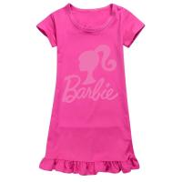 ราคา LZH ตุ๊กตาบาร์บี้เด็กผู้หญิงตุ๊กตาบาร์บี้เสื้อแขนสั้นผ้าไหมน้ำแข็งการ์ตูนชุดนอนพิมพ์ลายกลางคืนกระโปรงชุดเดรสบ้าน (19842378373)