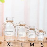 ราคา FLOWER girl home พร้อมส่ง แจกันแก้ว แจกันดอกไม้ ins แจกันYP ขวดโหล ขวดแก้ว (13109137777)