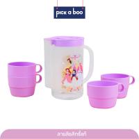 ราคา Disney ชุดเหยือกน้ำ เหยือกน้ำ กาน้ำ ชุดเหยือกน้ำพร้อมแก้วน้ำดื่ม ดีสนีย์ 4 ใบ Disney Home Pitcher Set ขนาด 11 3x8 5x16 5cm เครื่องครัว แก้วน้ำ (7675327395)