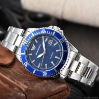 ราคา Emporio Armani Men Watch Quartz Calendar Luxury Business Steel Strap Battery Best Gifts NEW EAN LYUE (19496260890)